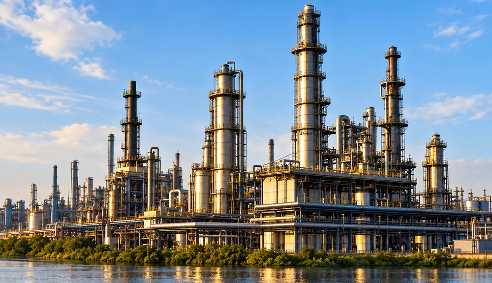 Industrial manufacturing plant